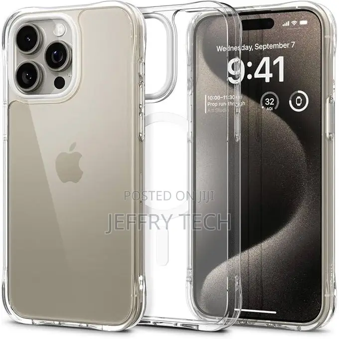 Soft Transparent Case for iPhone 12,13,14,15 and 16 Pro