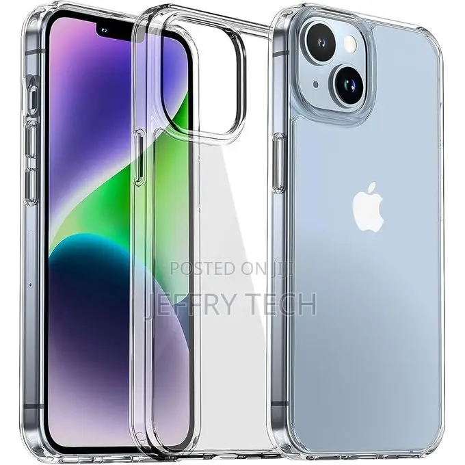 Soft Transparent Case for iPhone 12,13,14,15 and 16 Pro Max