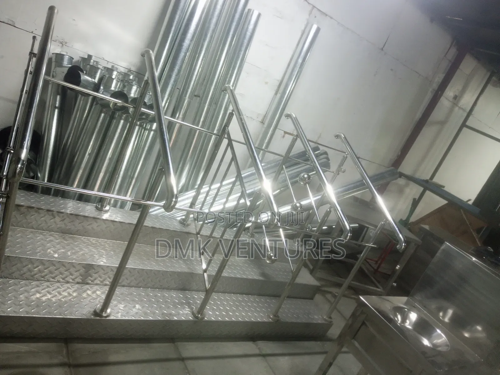 Alpha Modernized Stainless Steel Stairs Railing