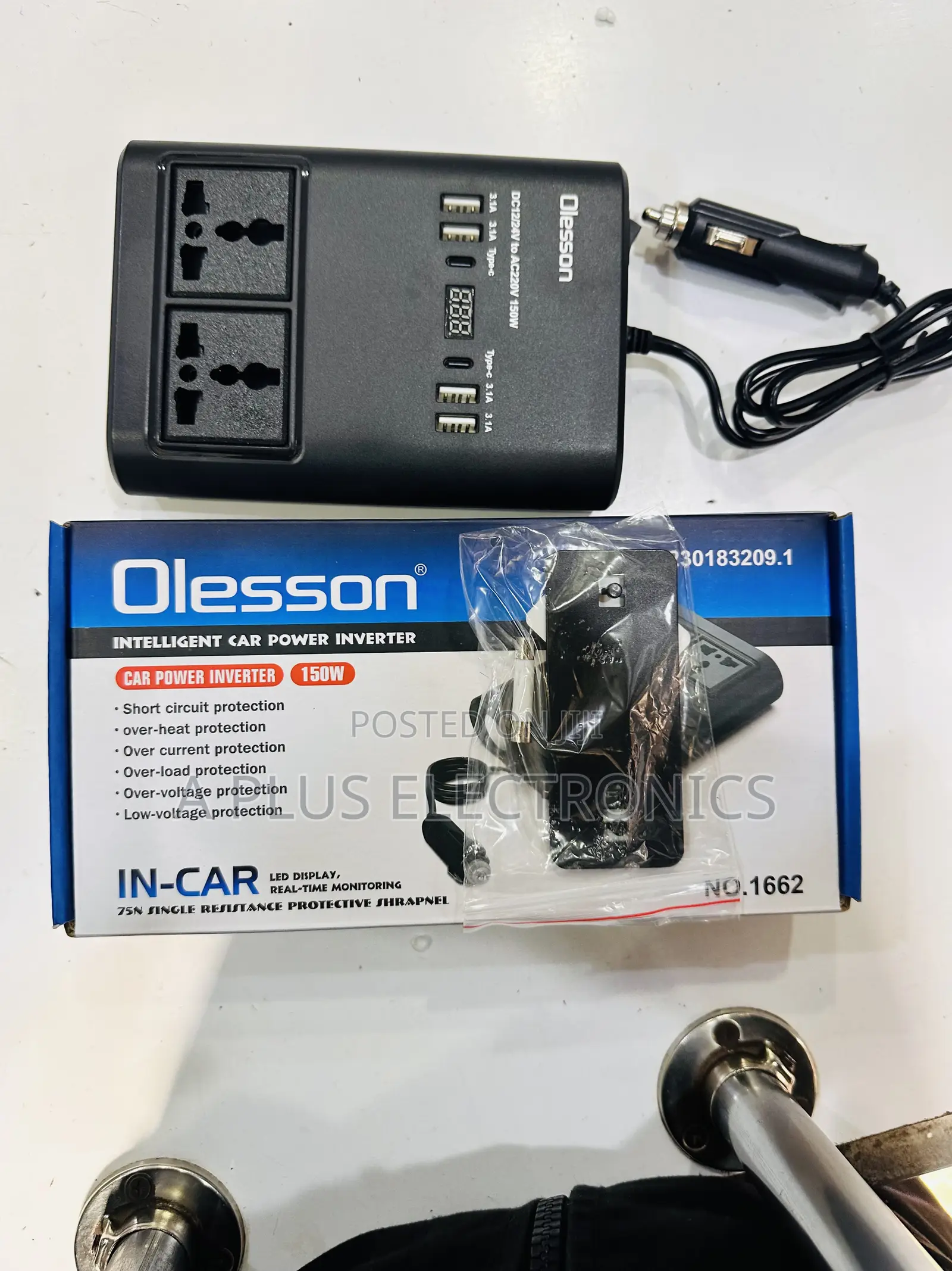 Car Inverter 150w Portable Power Converter for Cars