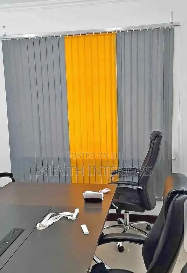 Light Control With Vertical Blinds