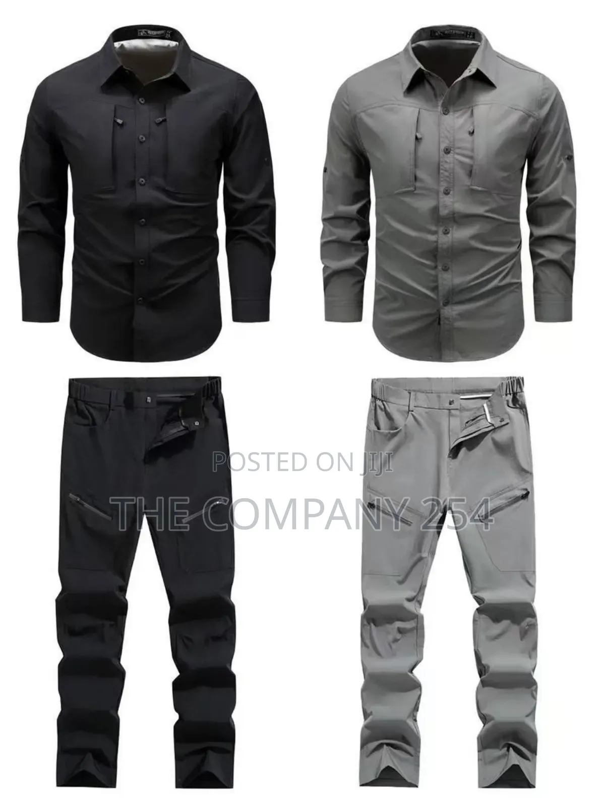 Quality Casual Outdoor Hiking Unisex 2 Pieces Spandex Uniforms