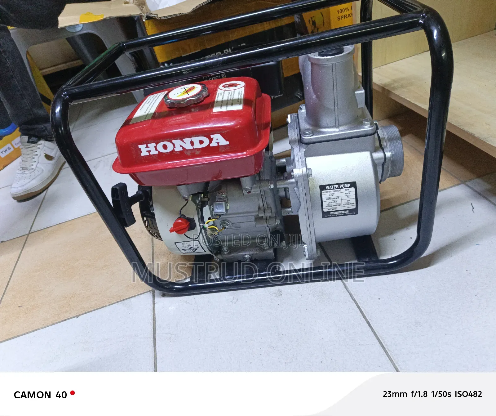 Professional Gasoline Water Pump 3"