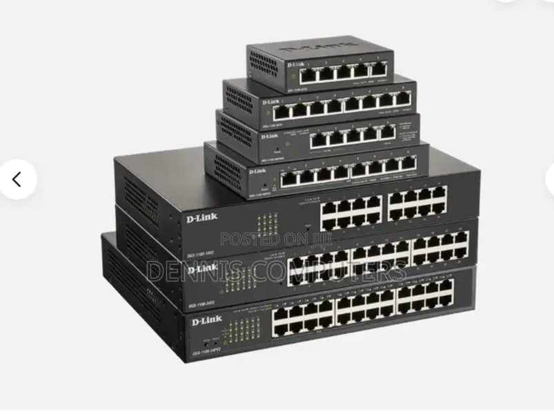 D-Link 8-Port Gigabit Poe Smart Managed Switch - DGS-1100-08p