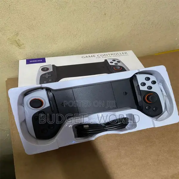 Rechargeable Bluetooth Game Controller for Smartphones: – Wireless