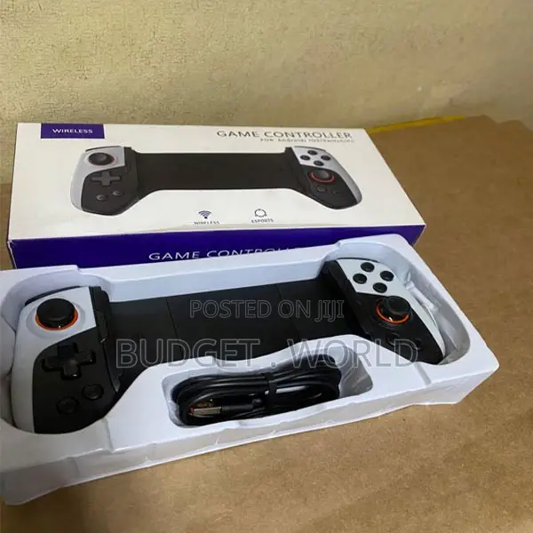 Ergonomic Bluetooth Controller for Mobile Gamers With Adjustable Width