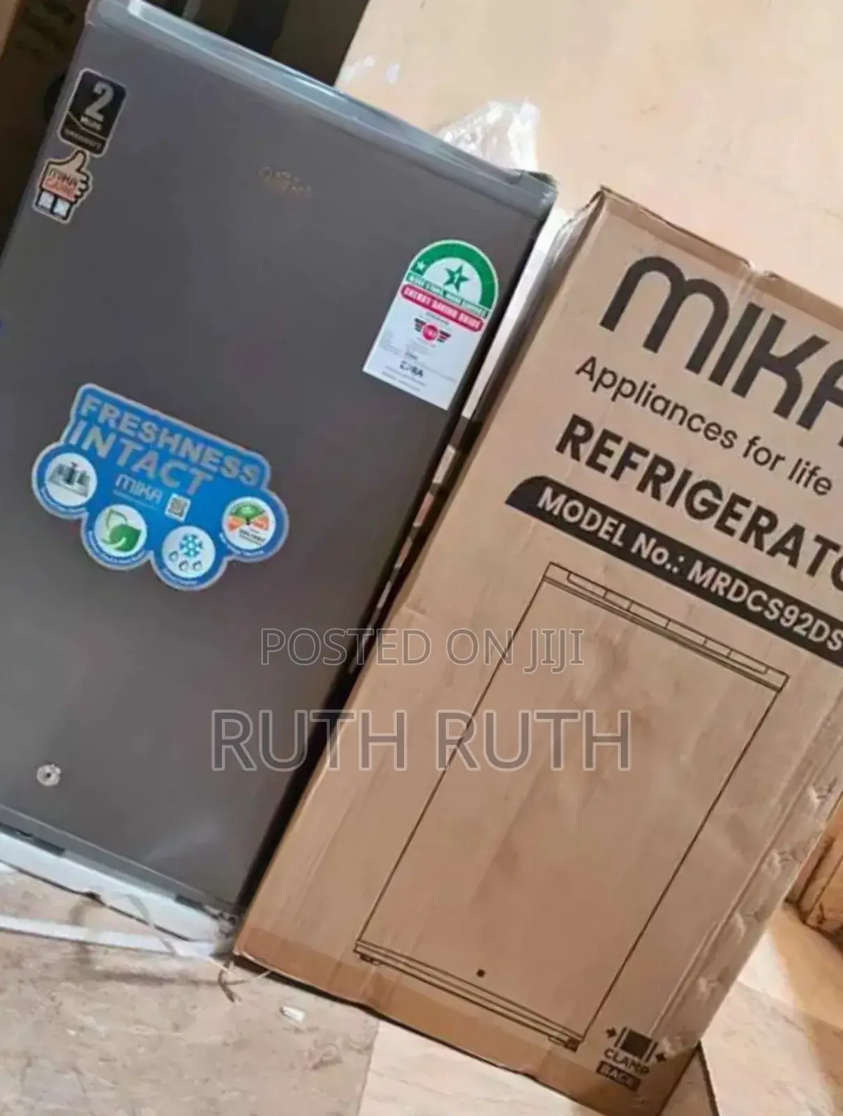 Single Door 92 Litres Mrdcs92ds Mika Fridge