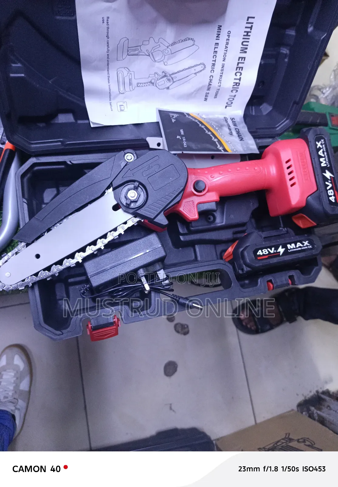 Cordless 6" Chainsaw