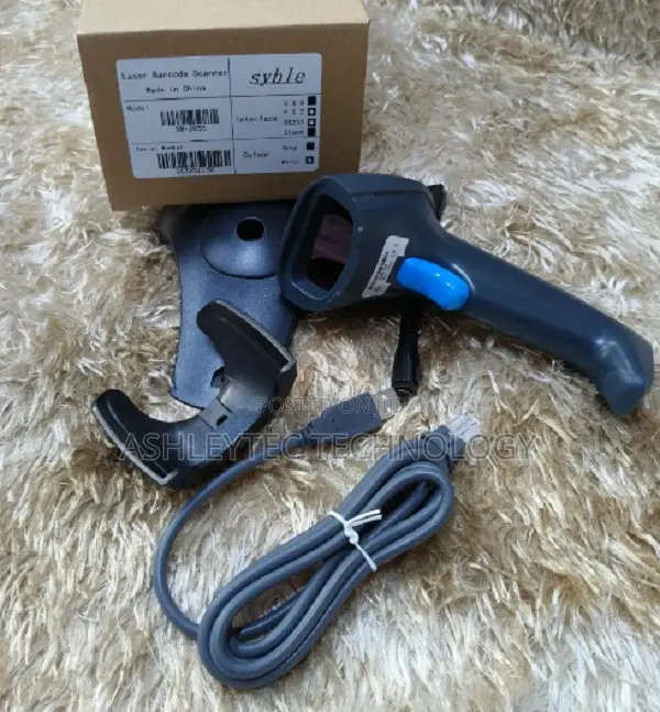 Usb Handheld Barcode Scanner Durable Heavy-Duty Build Long-Lasting