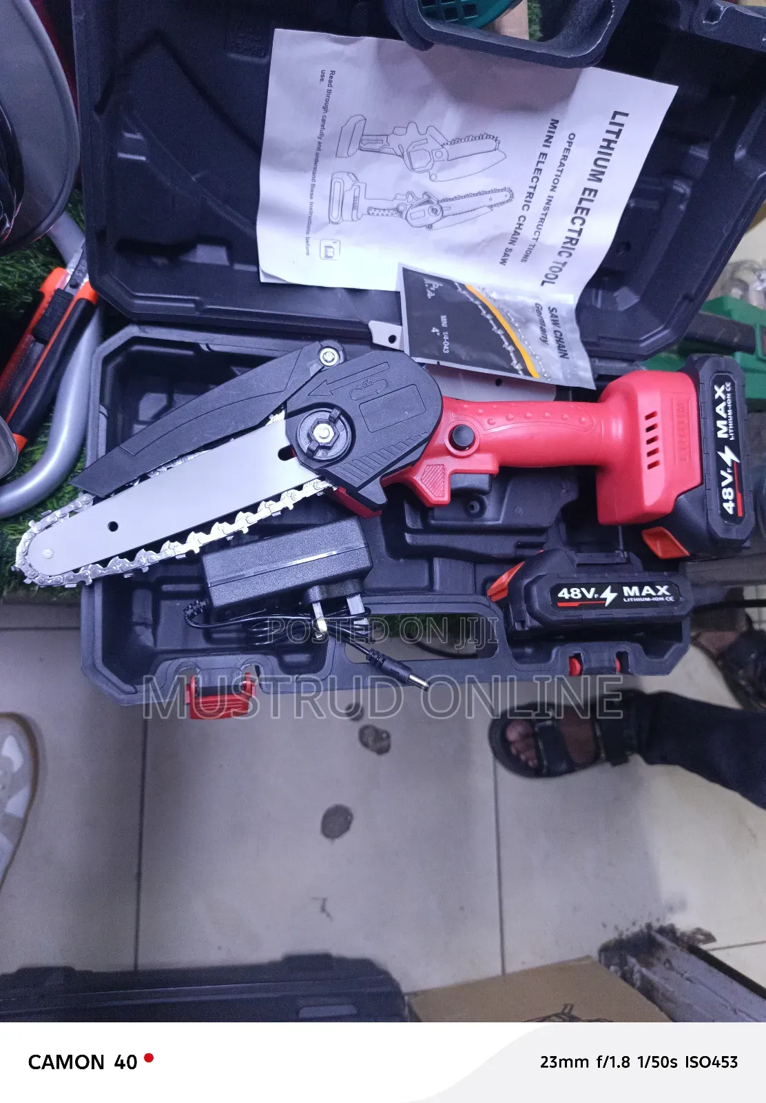 Heavy Duty Cordless Chainsaw 6"