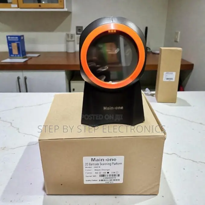 Efficient and Convenient 1d 2d Desktop Barcode Scanner for Supermarket