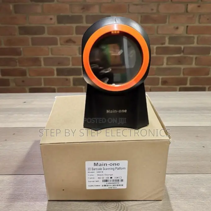 Usb Wired 1d 2d Desktop Barcode Scanner for Retail and Wholesale Shops