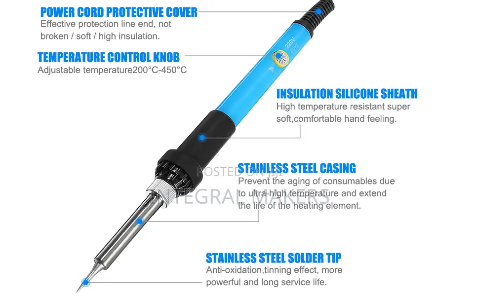 Adjustable Temperature Electric Soldering Iron