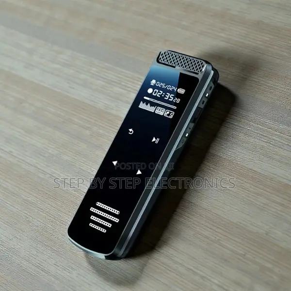 Inbuilt Rechargeable Battery Touch Screen Digital Audio Sound Recorder