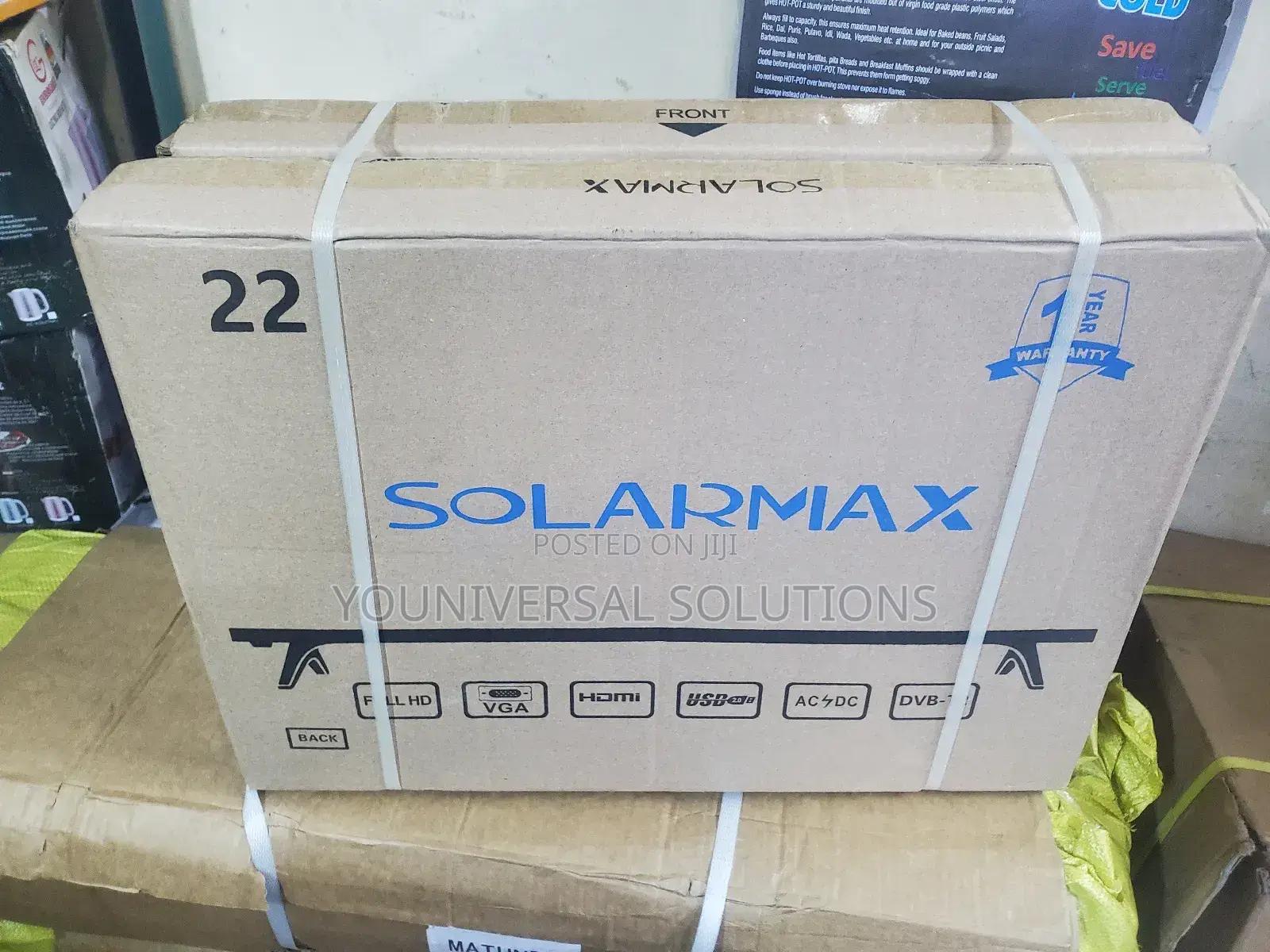 22 Inches Solarmax Tv.