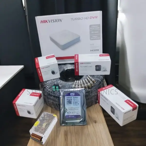 Hikvision 4 Turbo Hd 1080p 2mp CCTV System With Remote Viewing