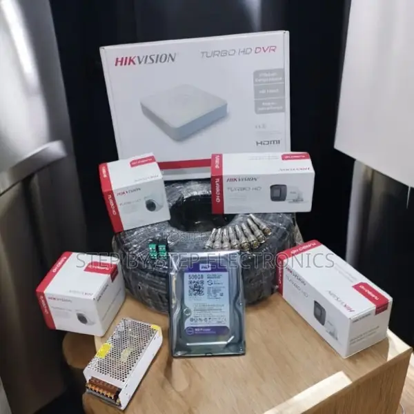 Hikvision 4 Turbo Hd 1080p CCTV System With Smart Ir Night Vision
