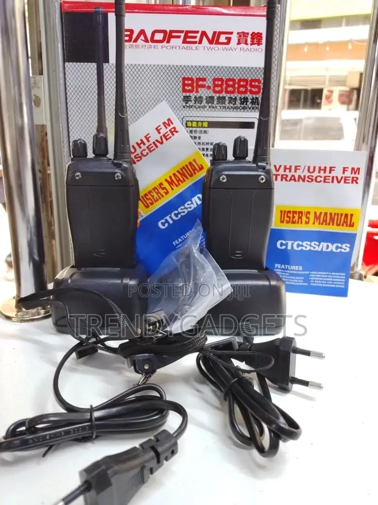 Baofeng Bf-888s Portable Two-Way Radio (Walkie-Talkie)