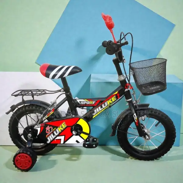 Fun and Safe Colorful 16 Inch 4-7 Years Children Kids Bike