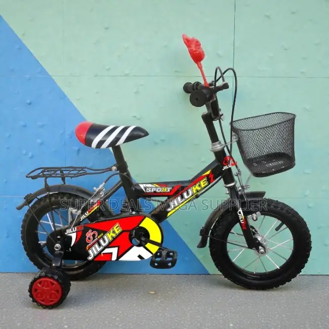Front Basket Colorful 16 Inch 4-7 Years Children Kids Bike