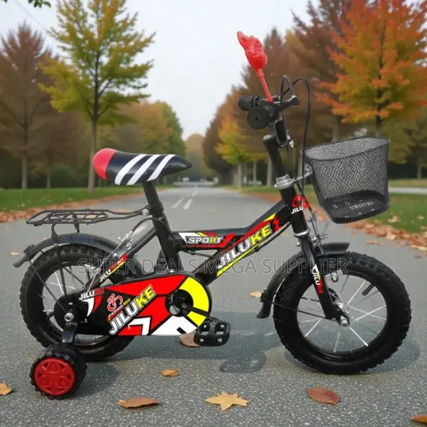 16 Inch 4-7 Years Children Fun and Safe Cartoon Bike With Comfy Seat