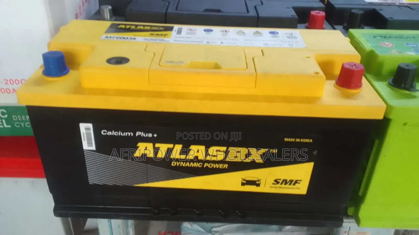 Atlasbx Din 80 Car Battery Mf