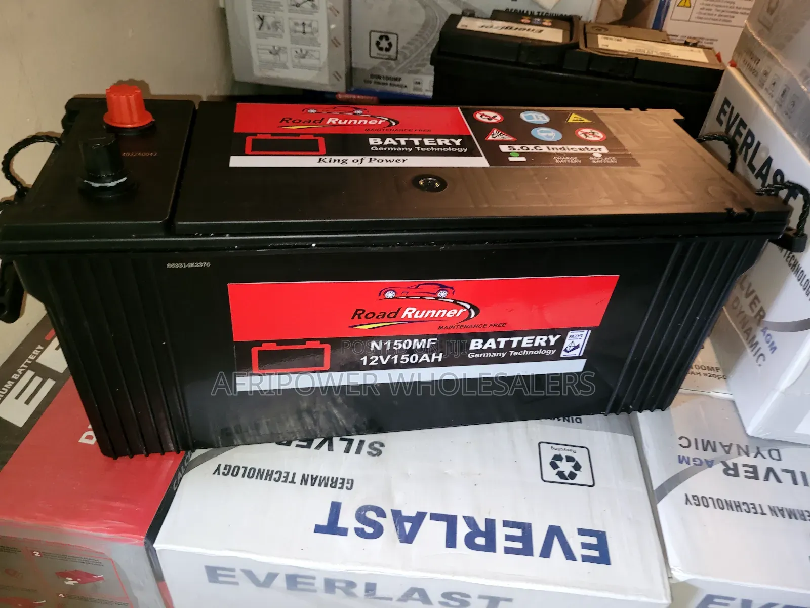Roadruner N150 Automotive Battery