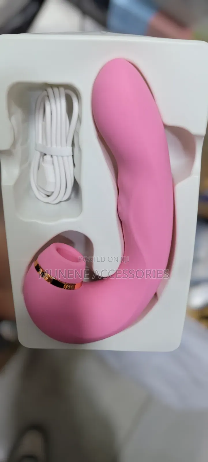 3 in 1 Sucking Licking Rabbit G Spot Vibrator Adult Sex Toy for Women