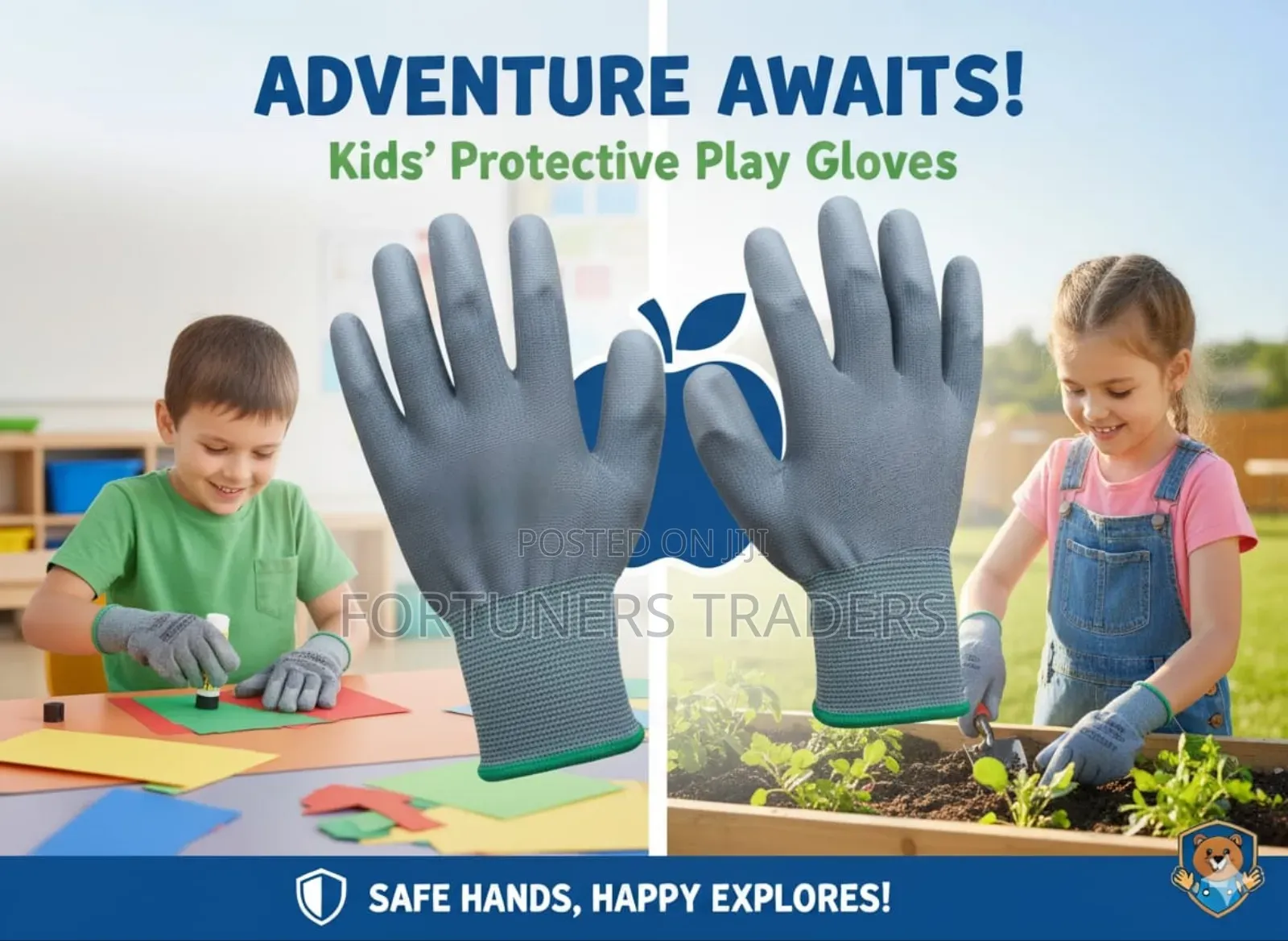 Kids Protectives Play Gloves