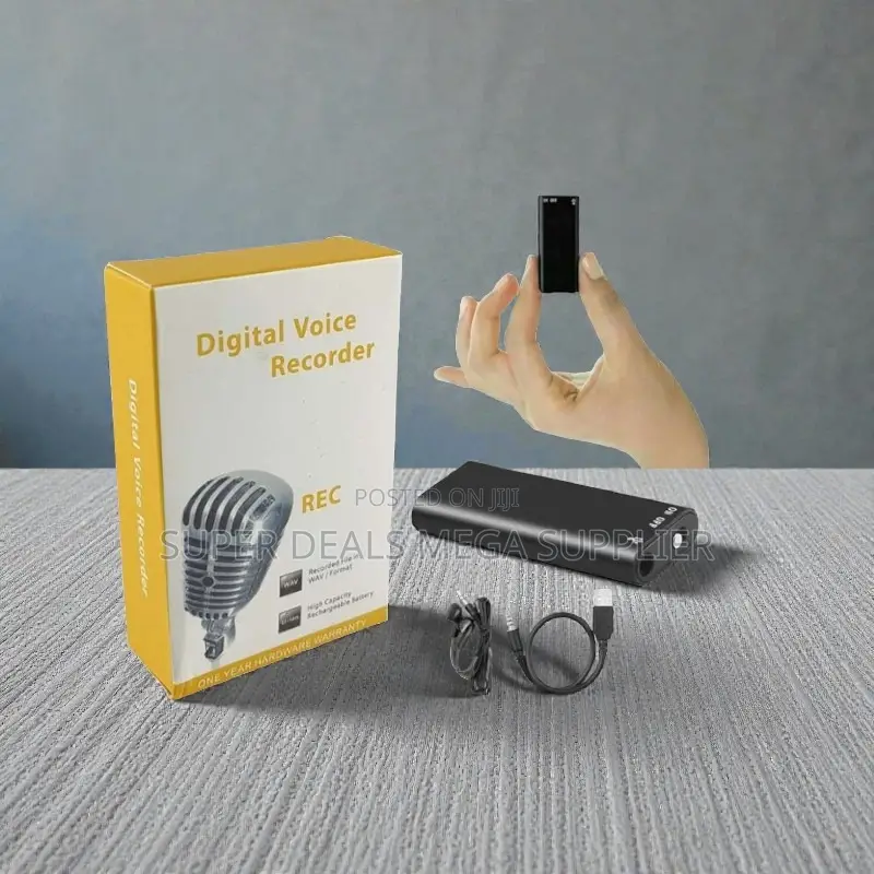 Ultra Small 8gb Mini Digital Sound Audio Voice Recorder Device