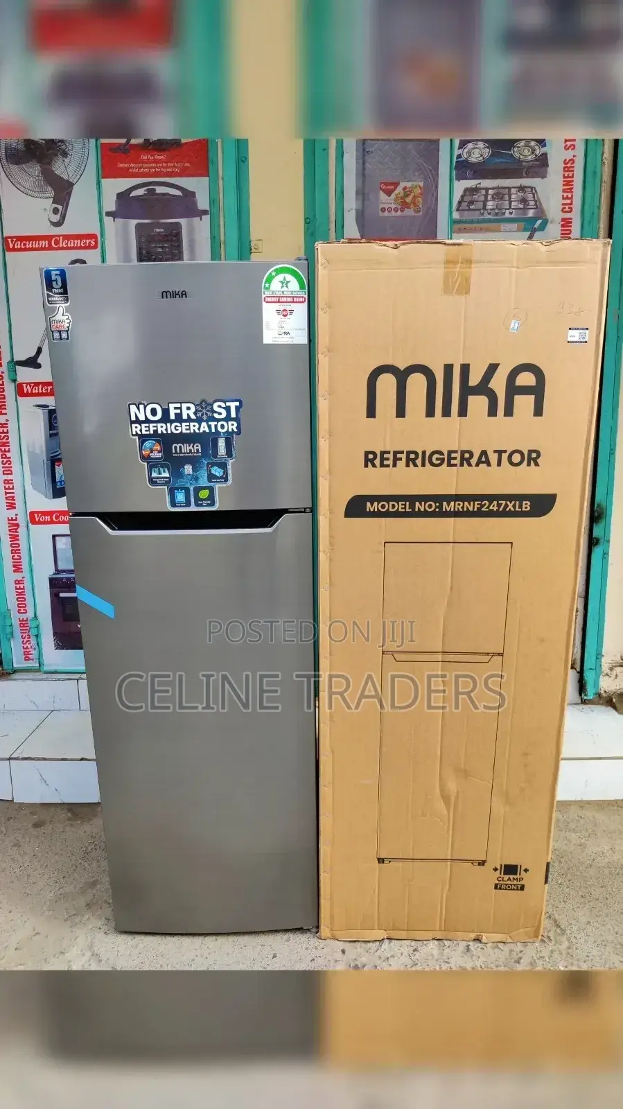 Mika Fridge 247 L No Frost Double Door