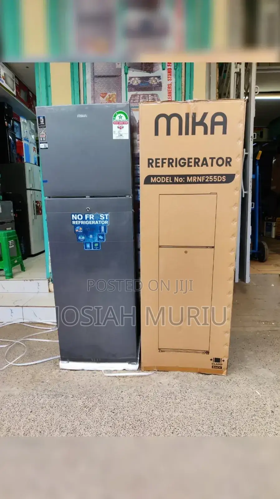 Mika 255l, 2 Door Top Mount Freezer, No Frost
