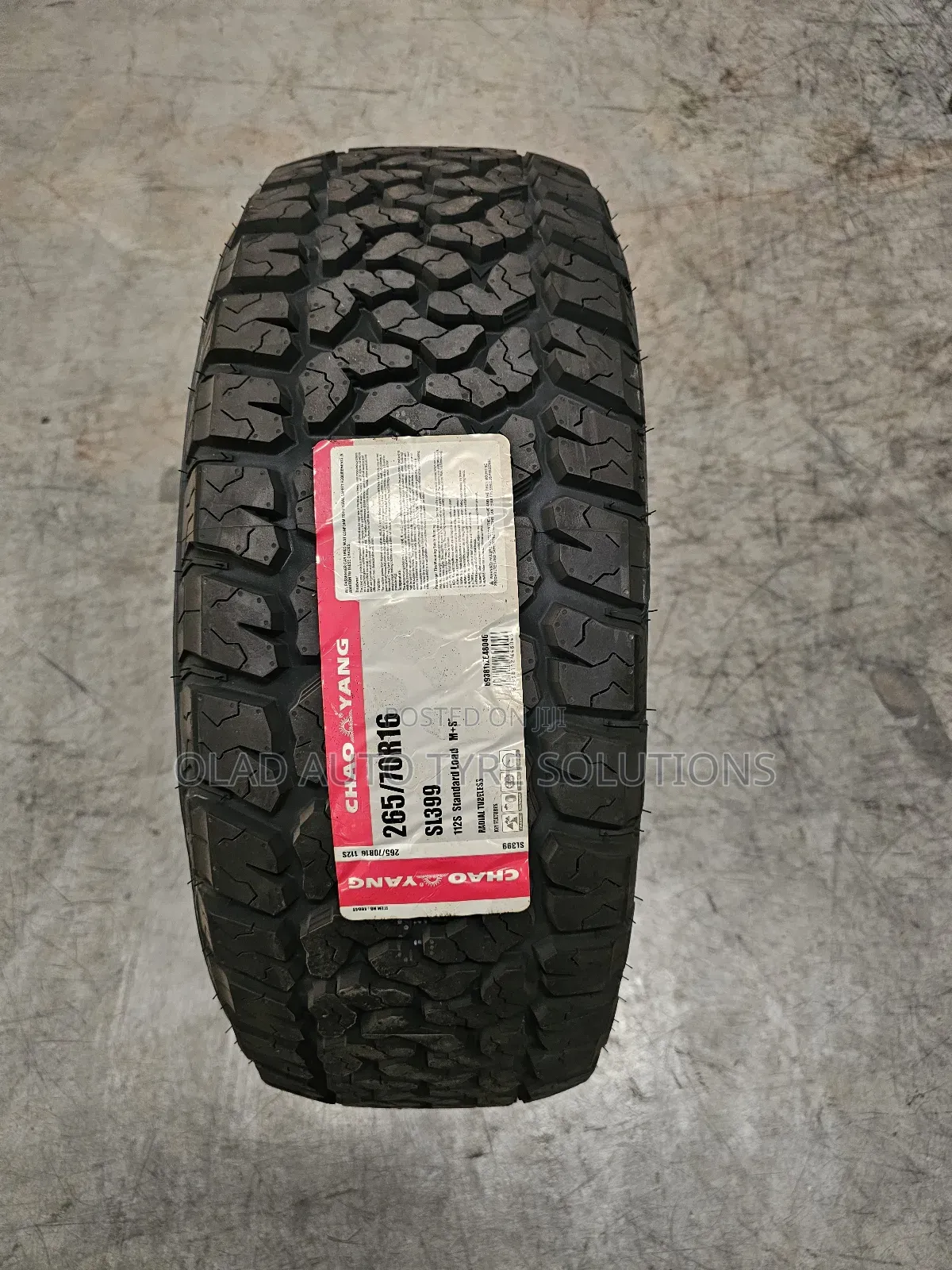265/70r16 Chaoyang Tyres(All Terrain)