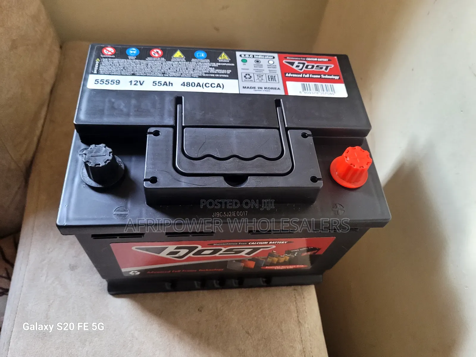 Bost Din 55car Battery Mf