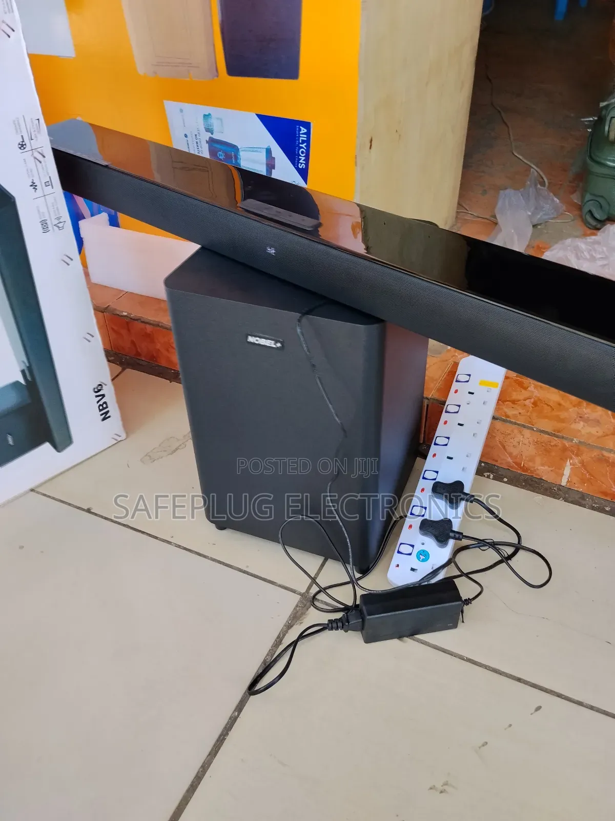 Nobel Nbv6 Soundbar - Hdmi Arc | Night Mode | Perfect For