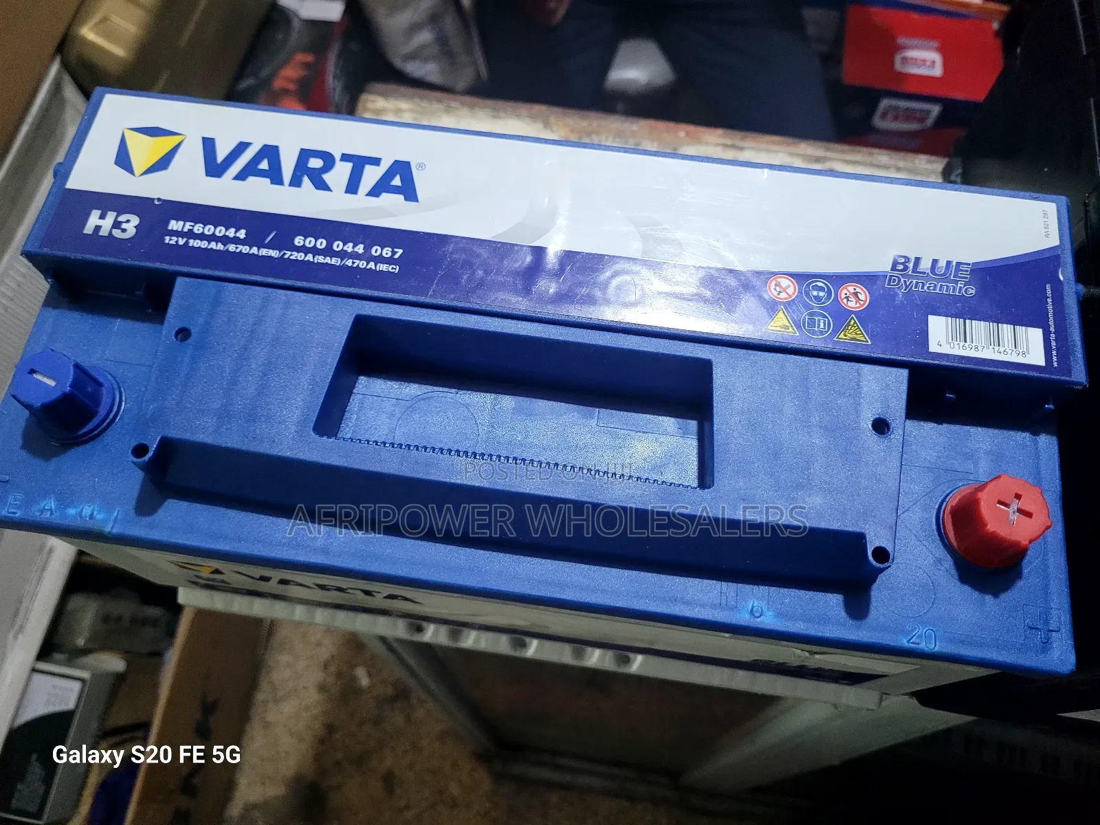 Varta Din 100 /100ah Battery Mf