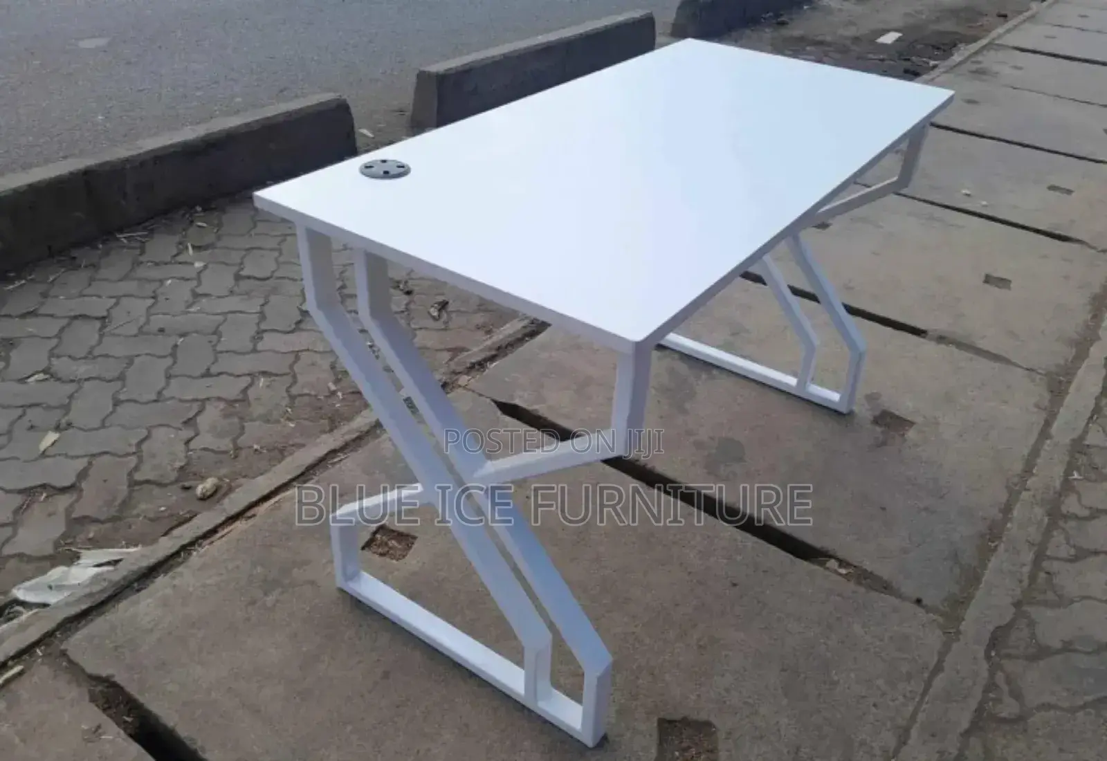 Pure White Working Office Table