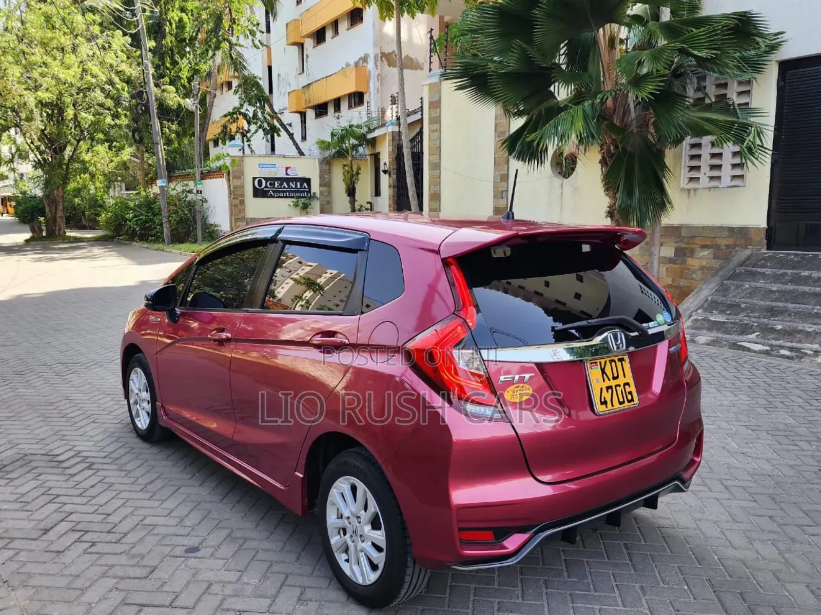 Honda Fit 2018 Red