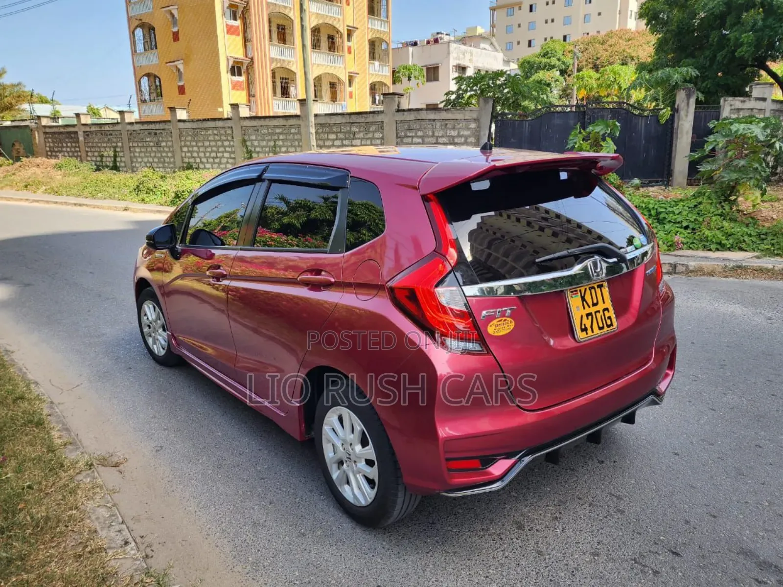 Honda Fit 2018 Red