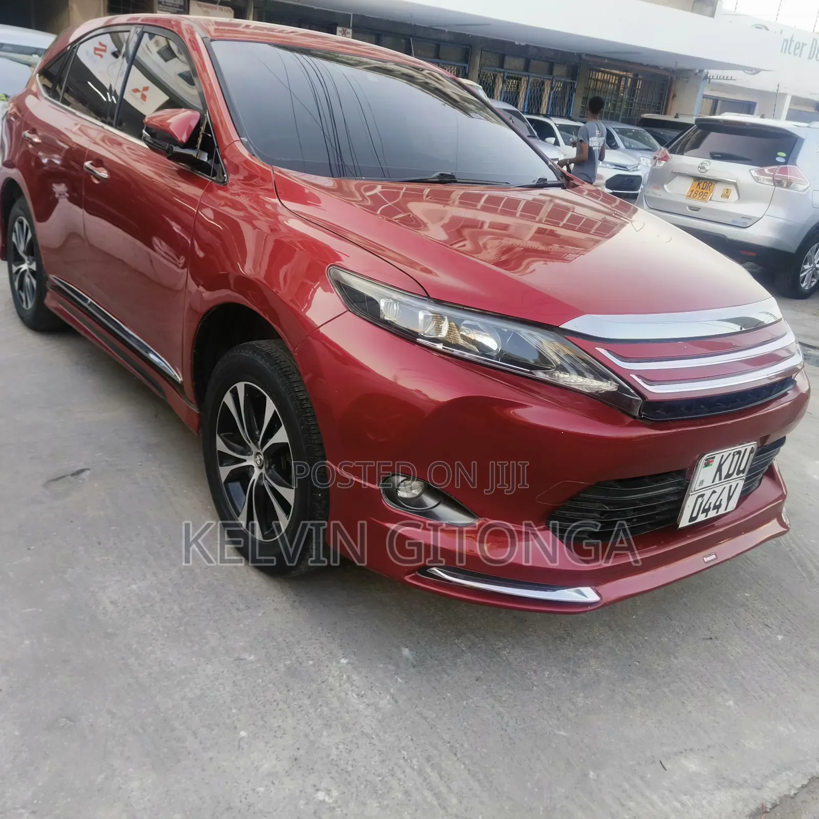 Toyota Harrier 2017 Maroon
