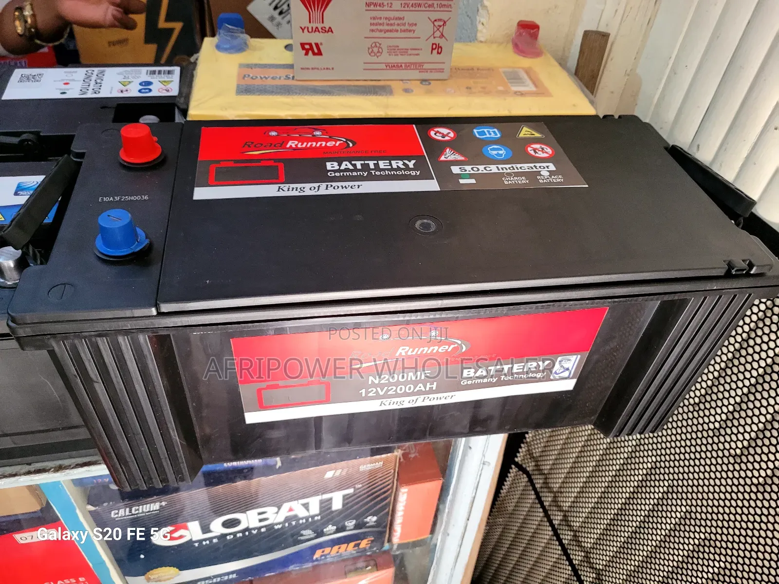 Roadruner N200 /200ah Battery Mf