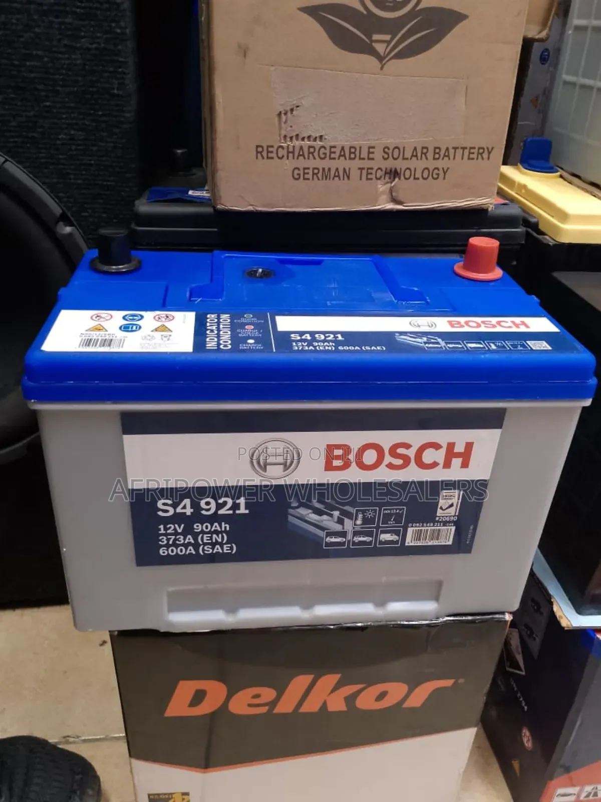 Bosch S4 N90 / 90ah Battery Maintenance Free