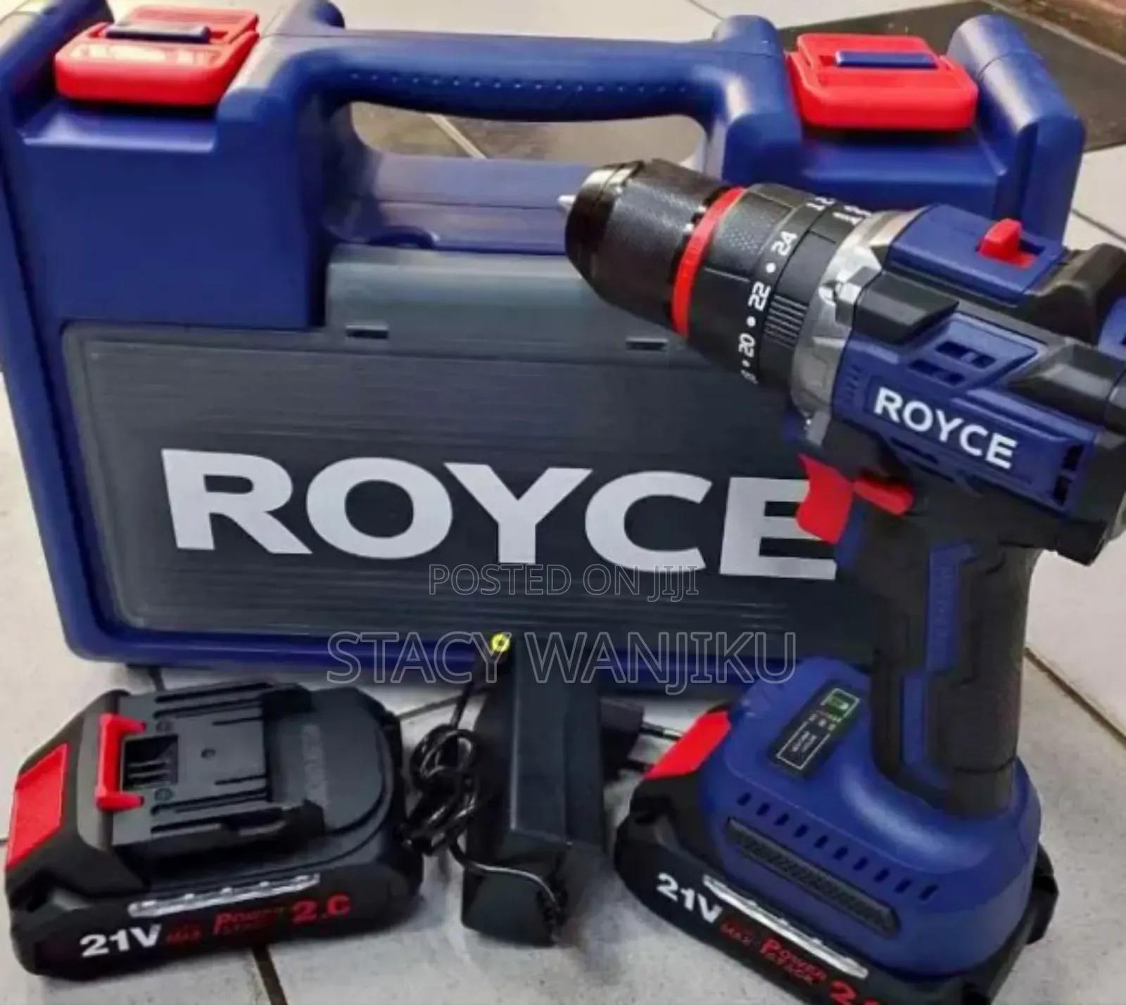 21v Cordless Royce Drill