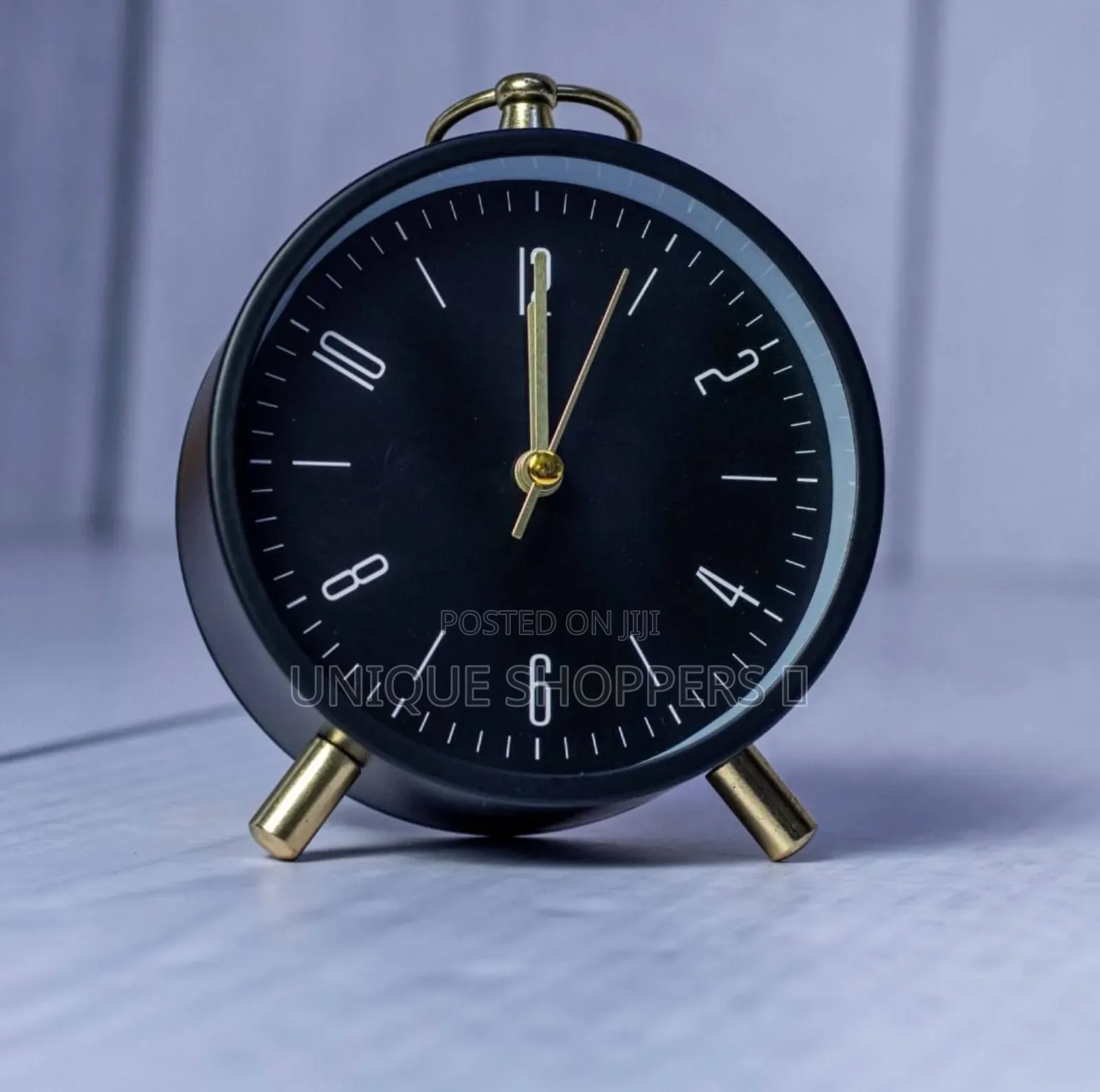 Hook Golden Table Alarm Clock*