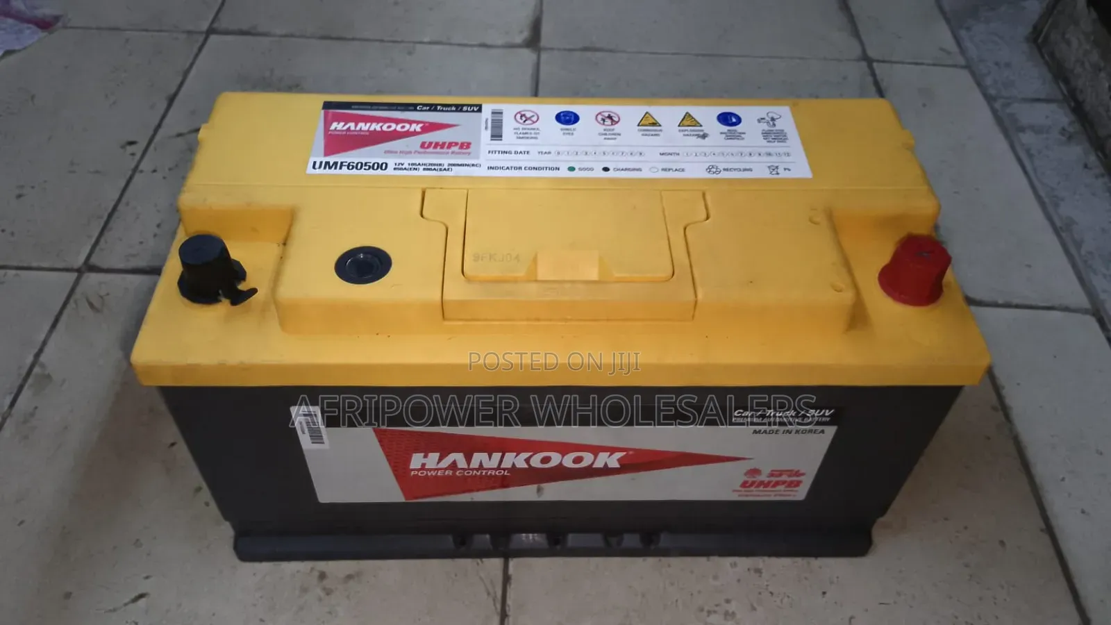 Hankook Din 100 Automotive Battery