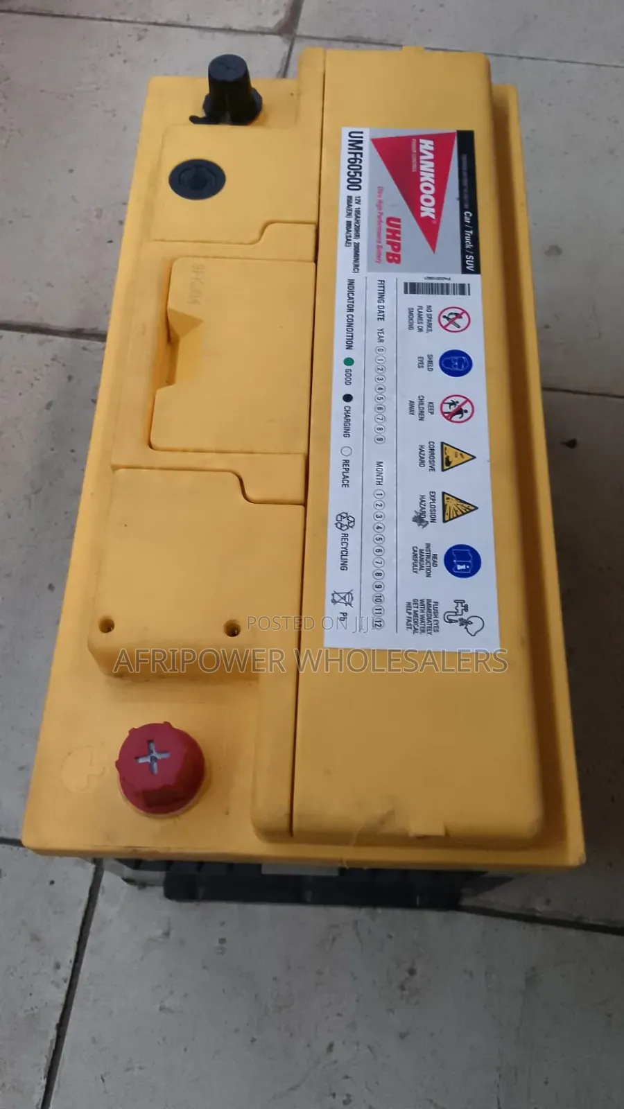 Hankook Din 100 Automotive Battery