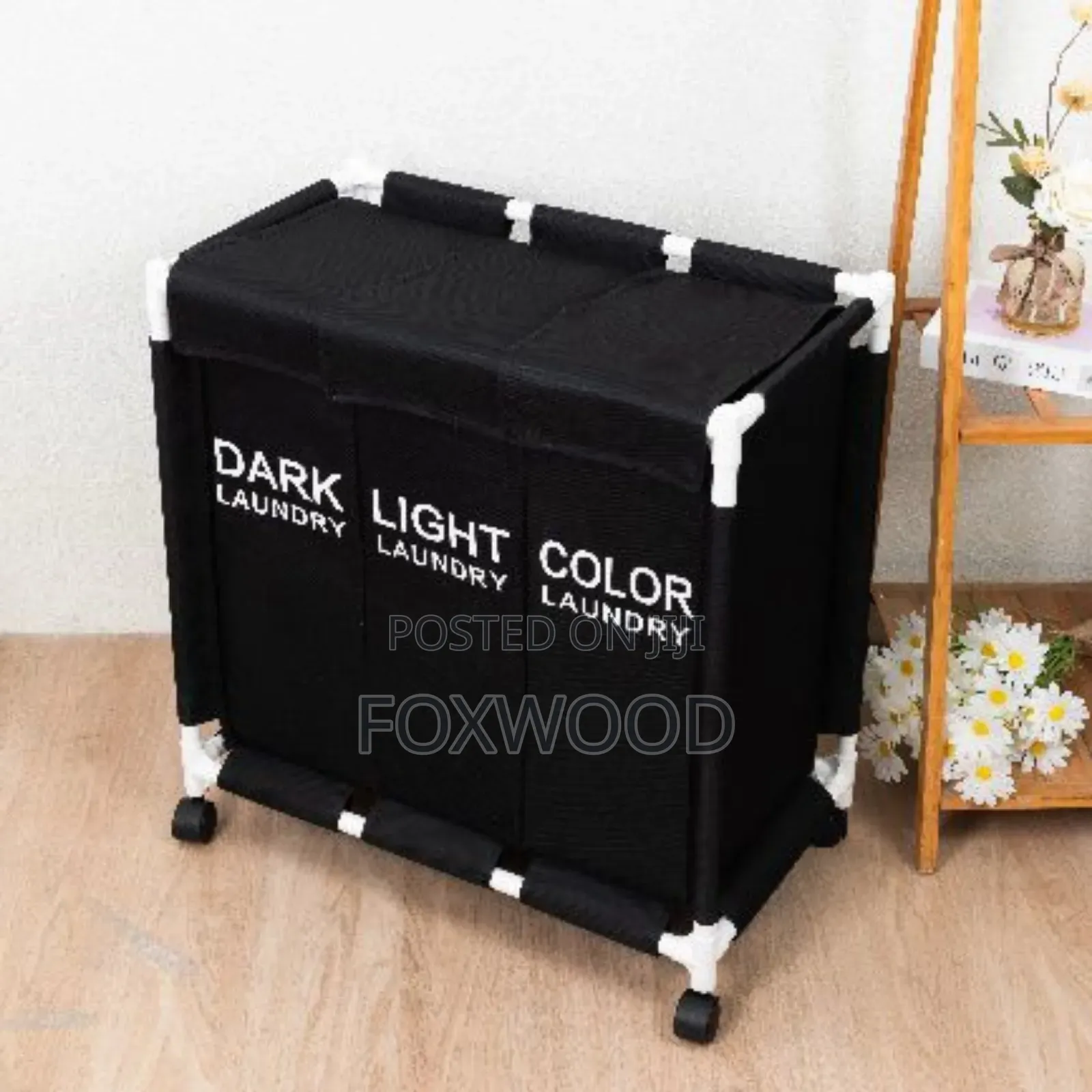 Foldable Laundry Basket With Aluminium