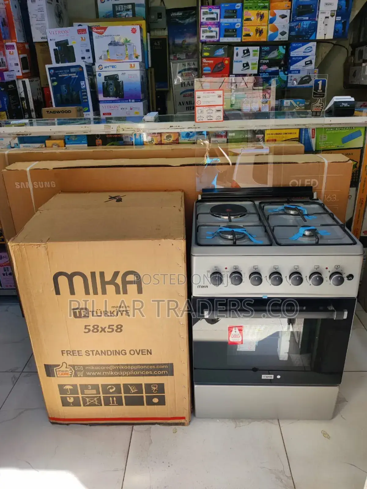 Mika Standing Cooker