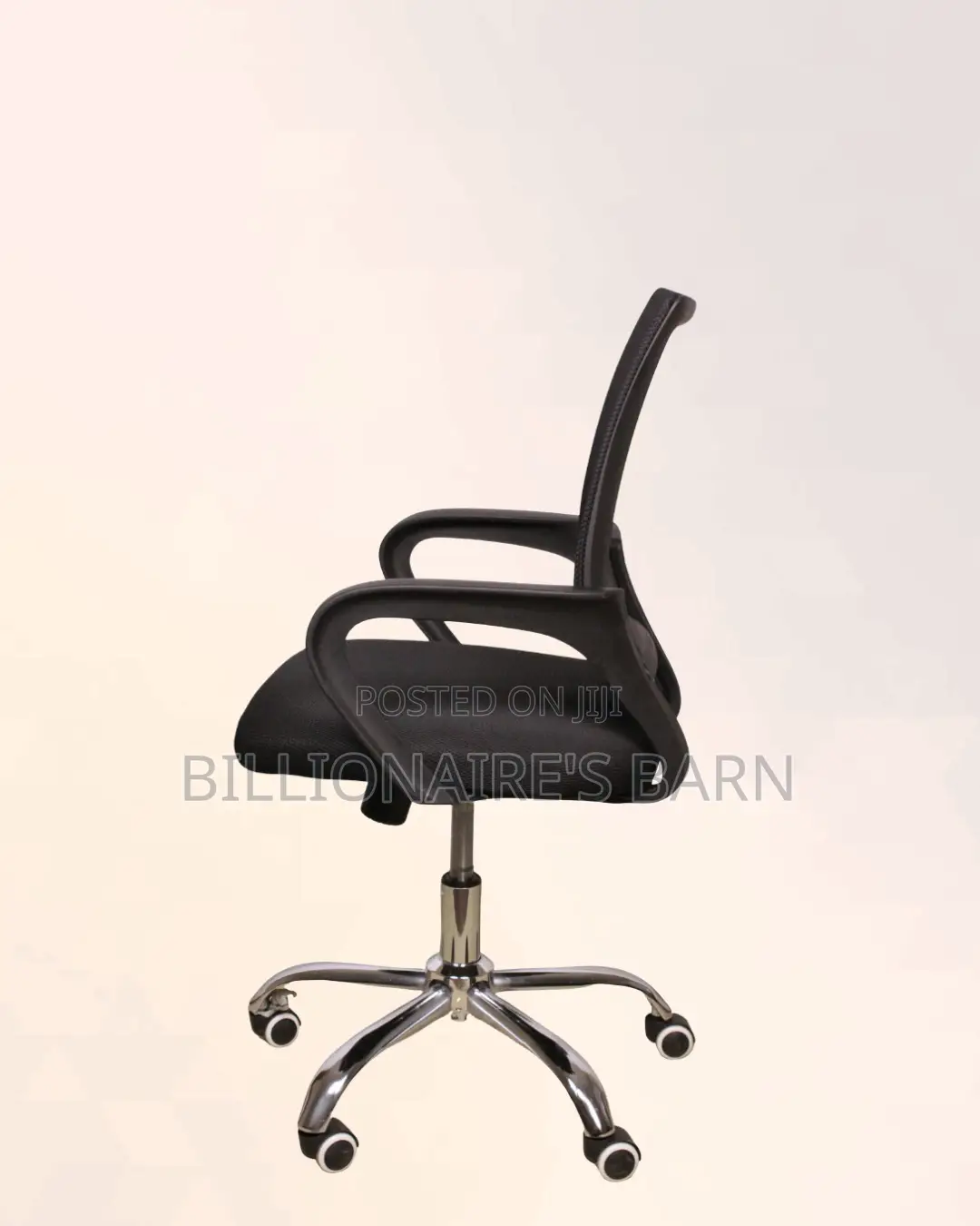 Black Compact Ergonomic Chair | Quiet Movement- Won’T Annoy Your Team