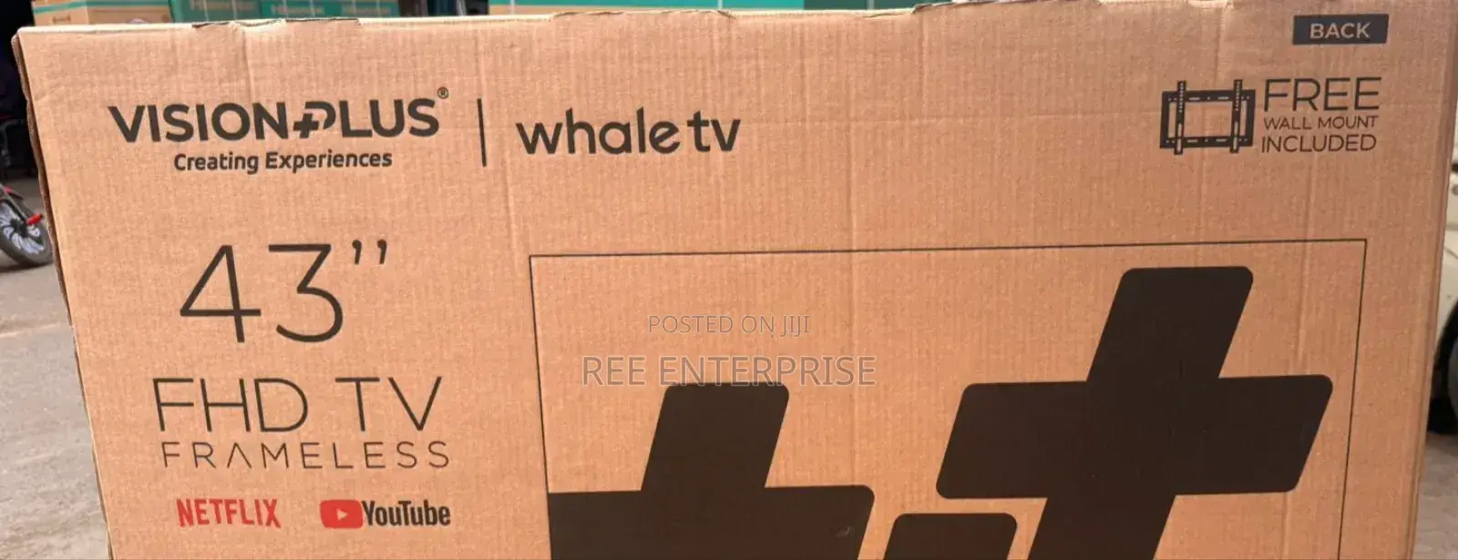 *Vision* Plus Tv
43 *Smart* Android Whaletv